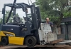 Xe Nâng Komatsu FB25EXF-11 Lắp Càng Kẹp Pushpull