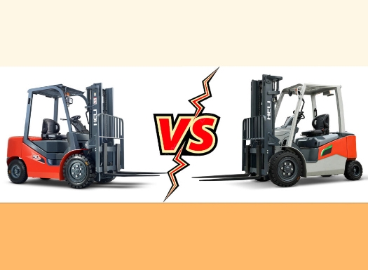 So Sánh Xe Nâng Điện Và Xe Nâng Dầu. Ưu-Nhược Điểm, Nên Chọn Loại Xe Nào?