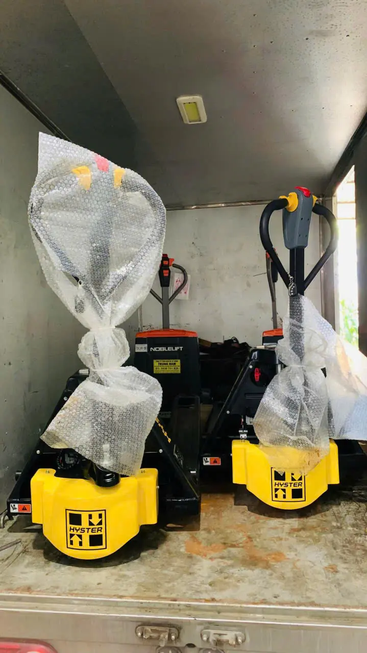 XE NÂNG ĐIỆN ĐI BỘ HYSTER VÀ NOBLELIFT