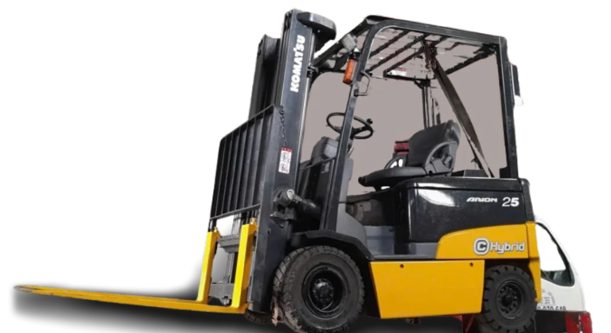 XE NÂNG ĐIỆN NGỒI LÁI KOMATSU FB25HB-11, KHUNG 3TY 3LAO